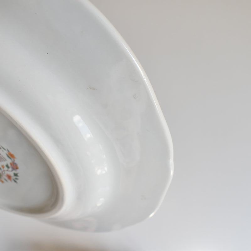 Vintage Platter Gien Rouen "Au Sainfoin"