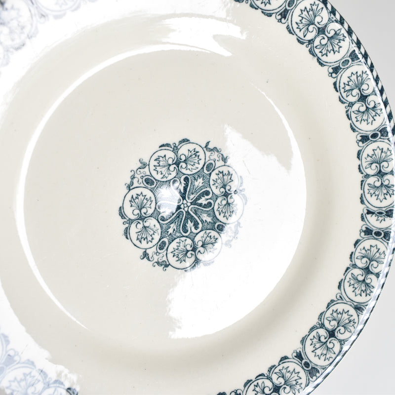 Antique Plate TERRE DE FER Paris B
