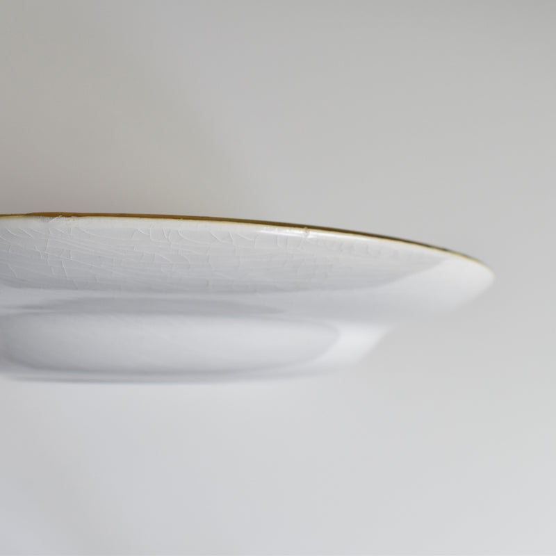 Vintage Deep Plate, Lamandinoise, Pastel Jaune A