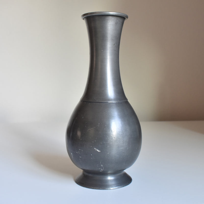 Vintage Pewter Vase Jean Goardere