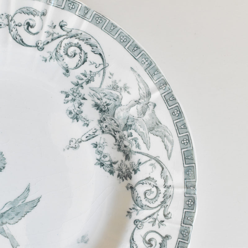 （予約済み商品）アンティーク深皿　ジアン　Marie-Antoinette B