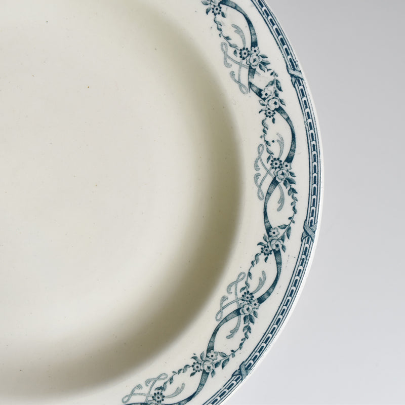 Antique Deep Dish Sarreguemines Récamier A