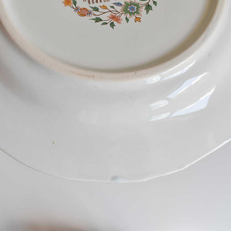 Vintage Platter Gien Rouen "Au Sainfoin"