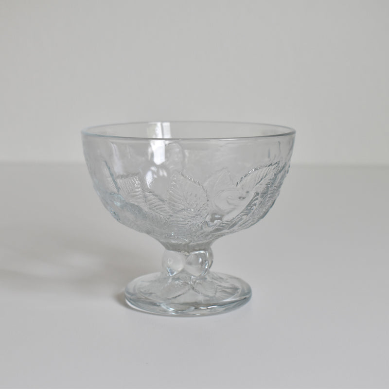 Vintage Glass Ice Cream Cup