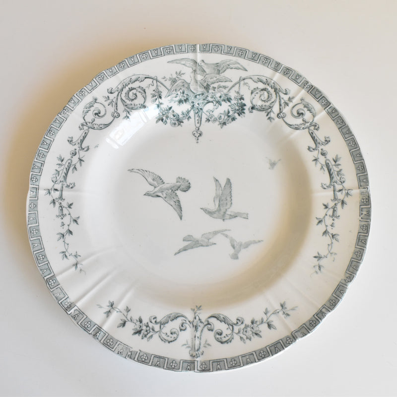 （予約済み商品）アンティーク深皿　ジアン　Marie-Antoinette C