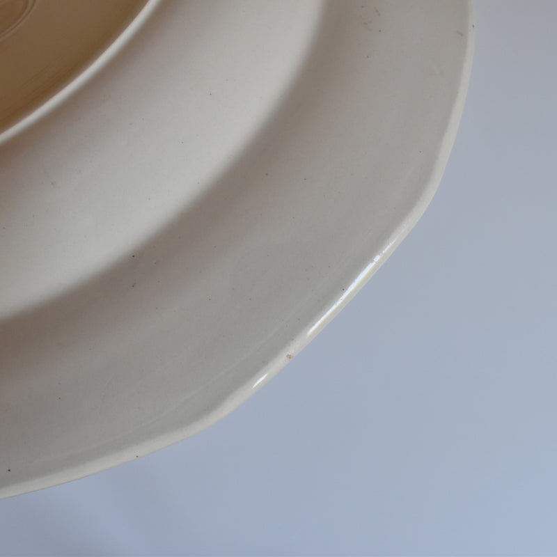Vintage Deep Plate Digoin & Sarreguemines Calvados B