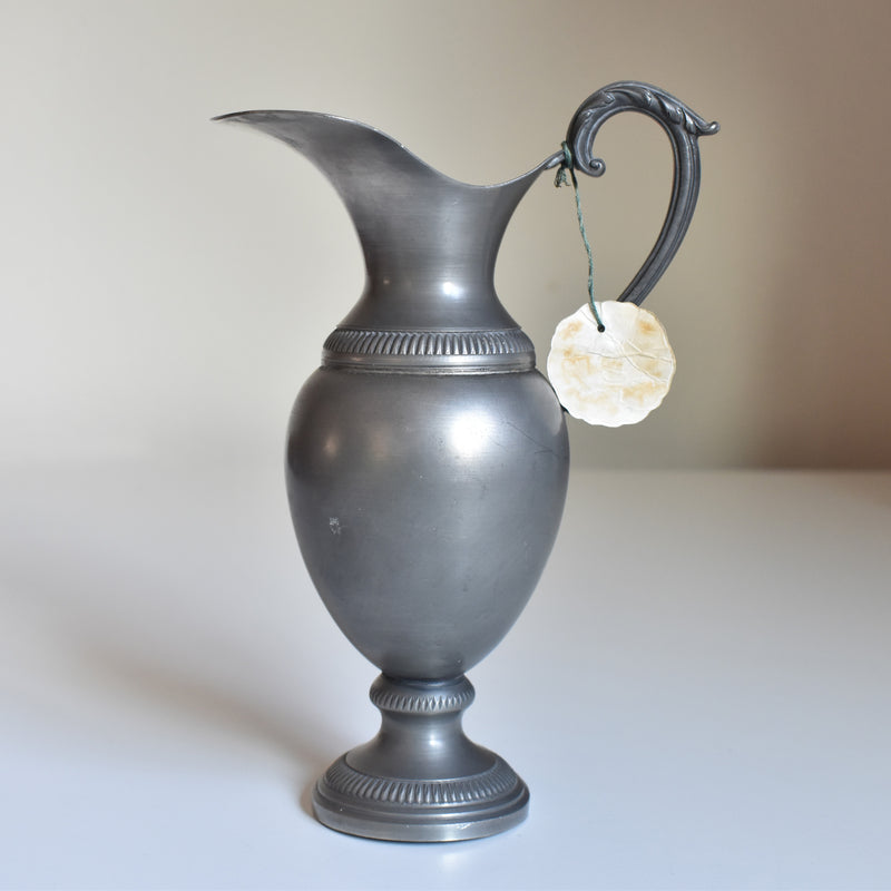 Vintage Pewter Vase LES ÉTAINS D'ART DU CHEVALIER