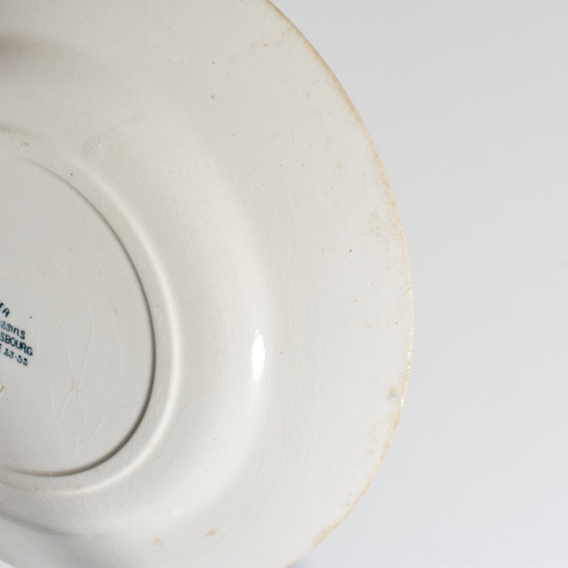 Antique Plate, TERRE DE FER, Paris C