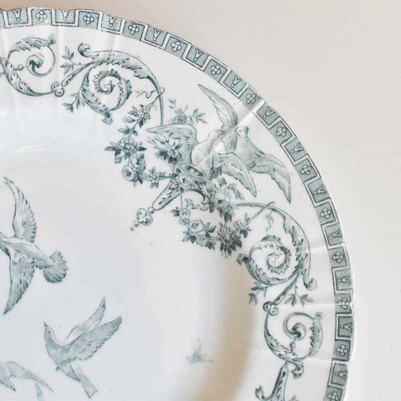 （予約済み商品）アンティーク深皿　ジアン　Marie-Antoinette C