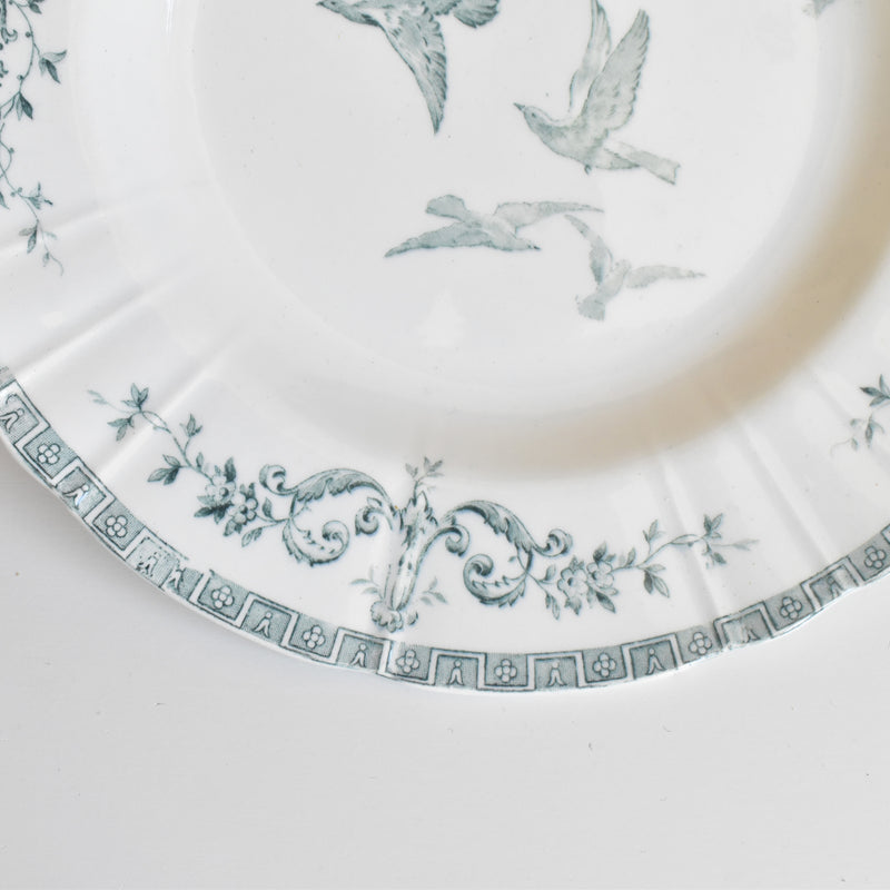 （予約済み商品）アンティーク深皿　ジアン　Marie-Antoinette C