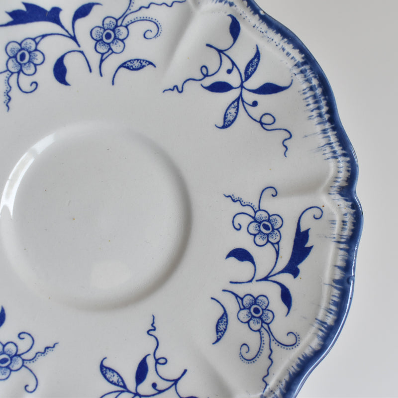 Vintage saucer Sarreguemines Lancaster A