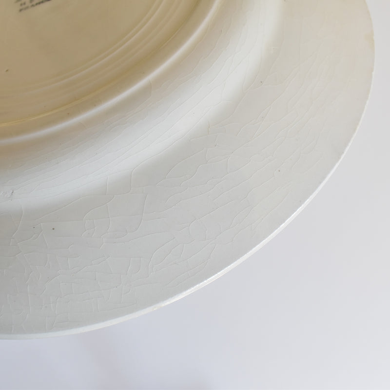 Vintage Plate HBCM Creil-Montereau Yvonne A