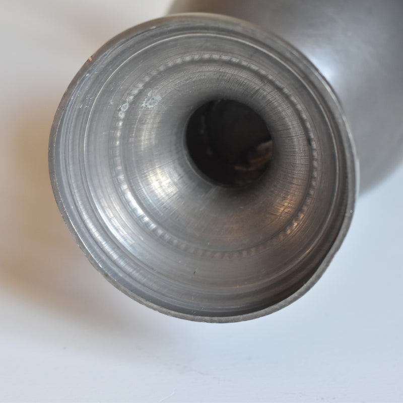 Vintage Pewter Vase LES ÉTAINS D'ART DU CHEVALIER