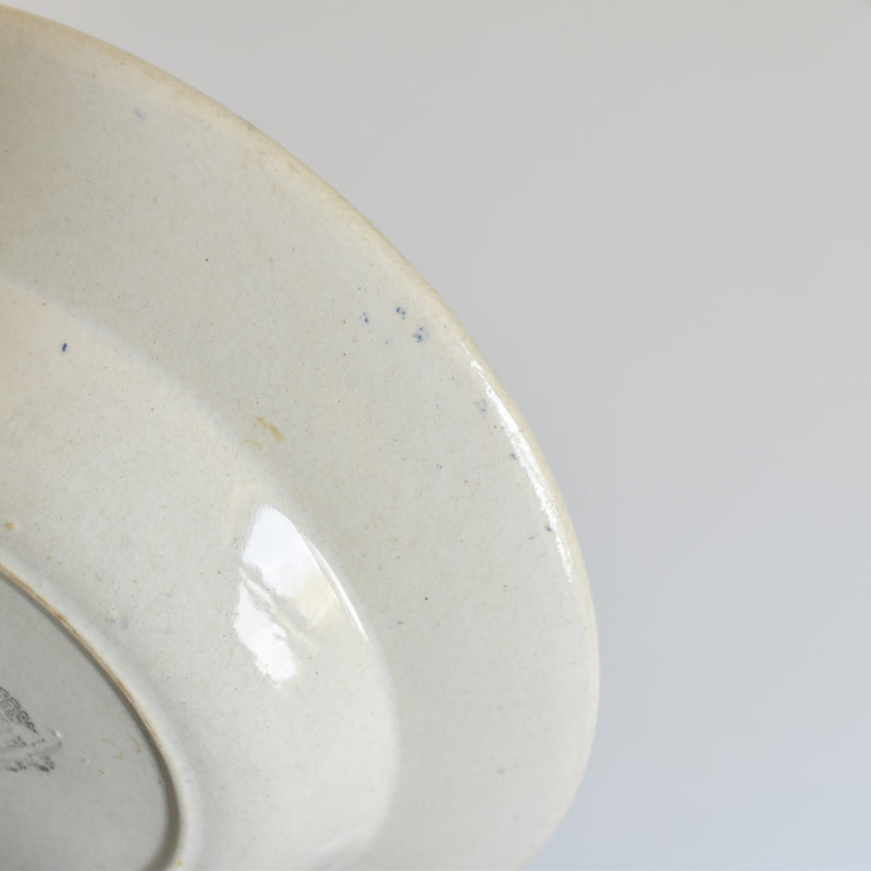 Antique Deep Plate, Grigny A