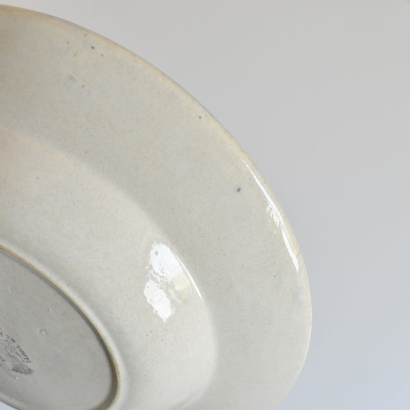 Antique Deep Plate, Grigny A