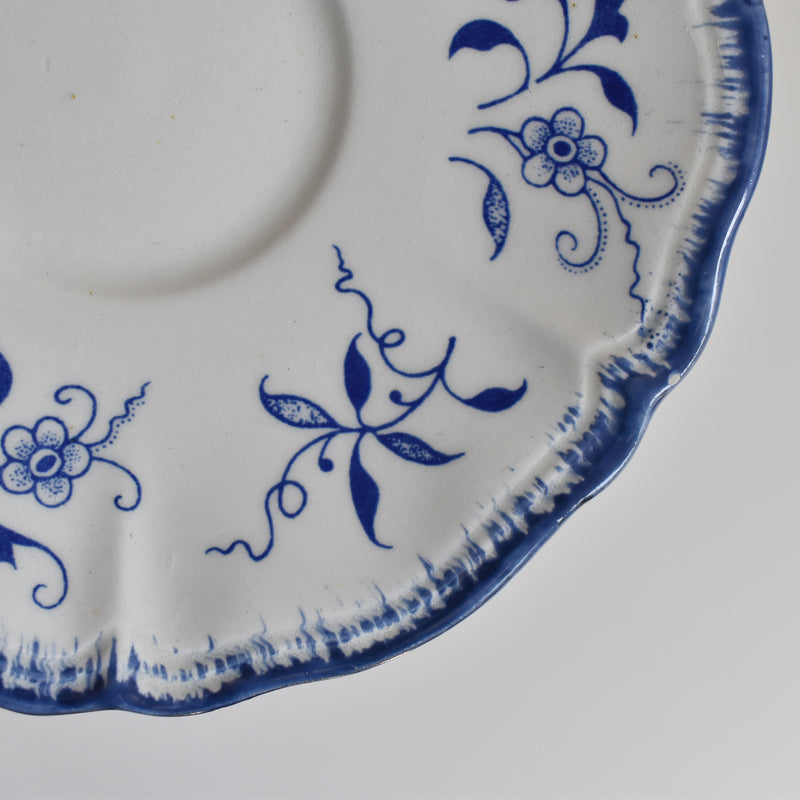 Vintage saucer Sarreguemines Lancaster A