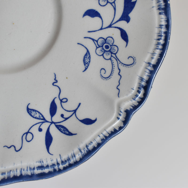 Vintage saucer Sarreguemines Lancaster A