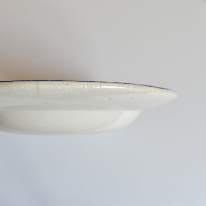 Antique Deep Plate, Grigny A