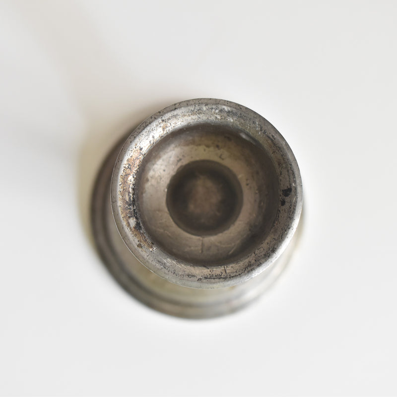 Vintage Pewter Candlestick Holder ROSE DESIGN INTERNATIONAL