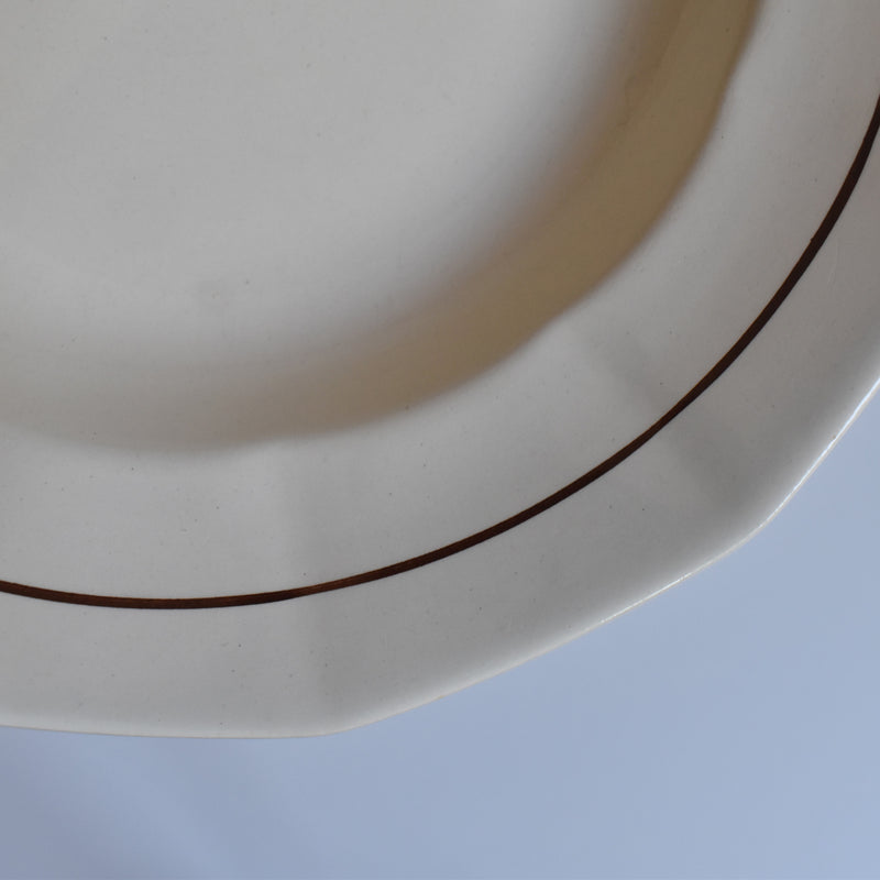Vintage Deep Plate Digoin & Sarreguemines Calvados B