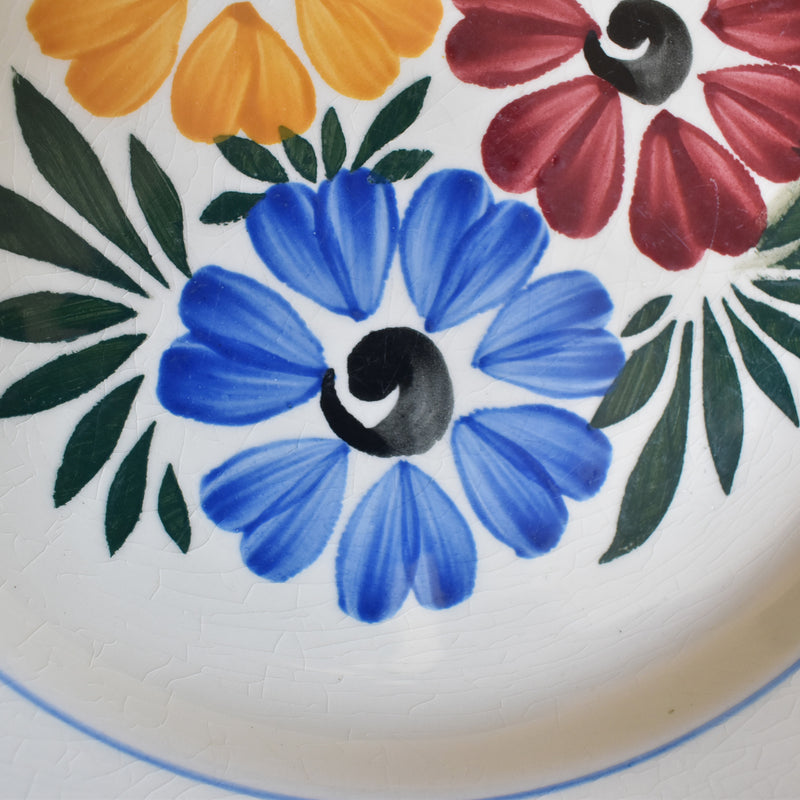 Vintage Plate HBCM Creil-Montereau Yvonne A