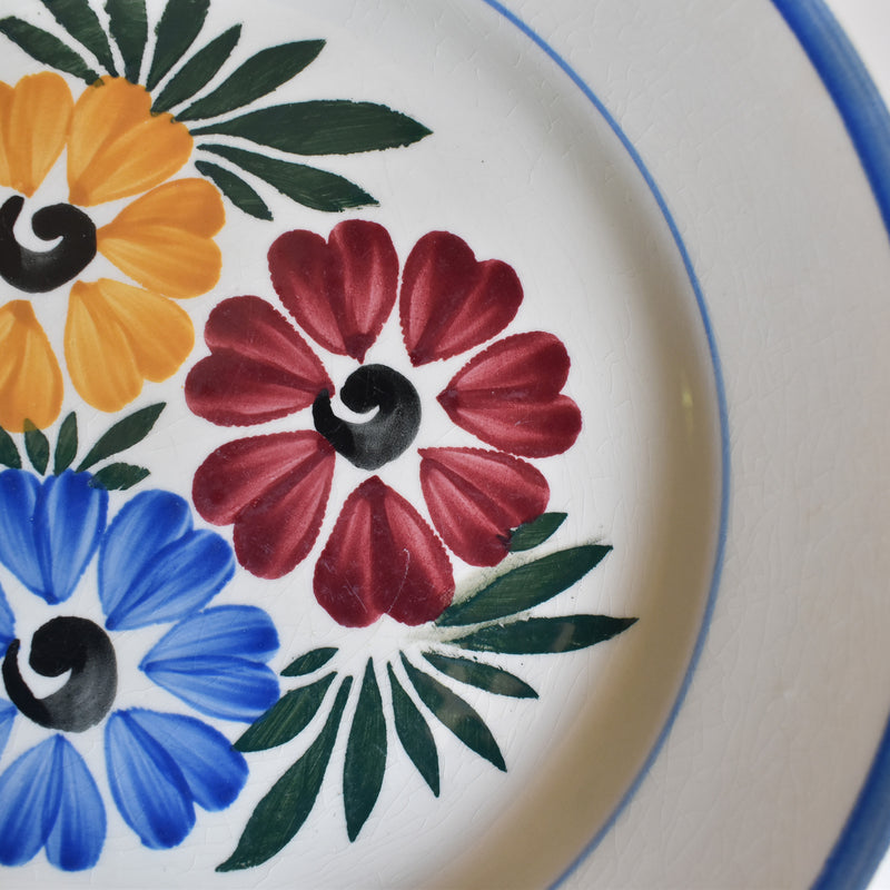 Vintage Plate HBCM Creil-Montereau Yvonne A