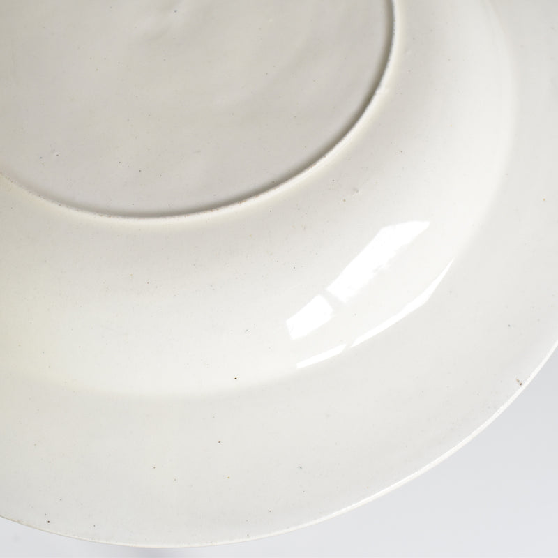 Antique Deep Plate Sarreguemines Récamier C