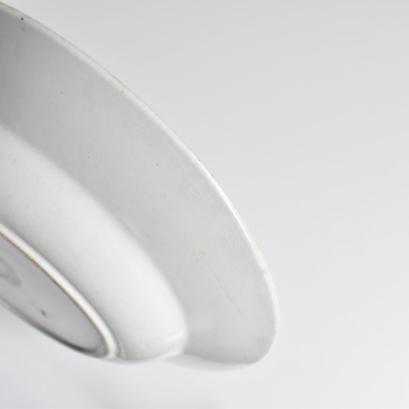 Antique Deep Plate DEPOT CERAMIQUES PARIS
