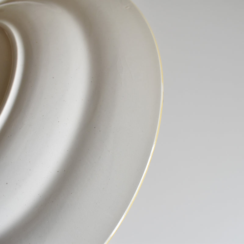 Vintage Deep Plate, Lamandinoise, Pastel Jaune C