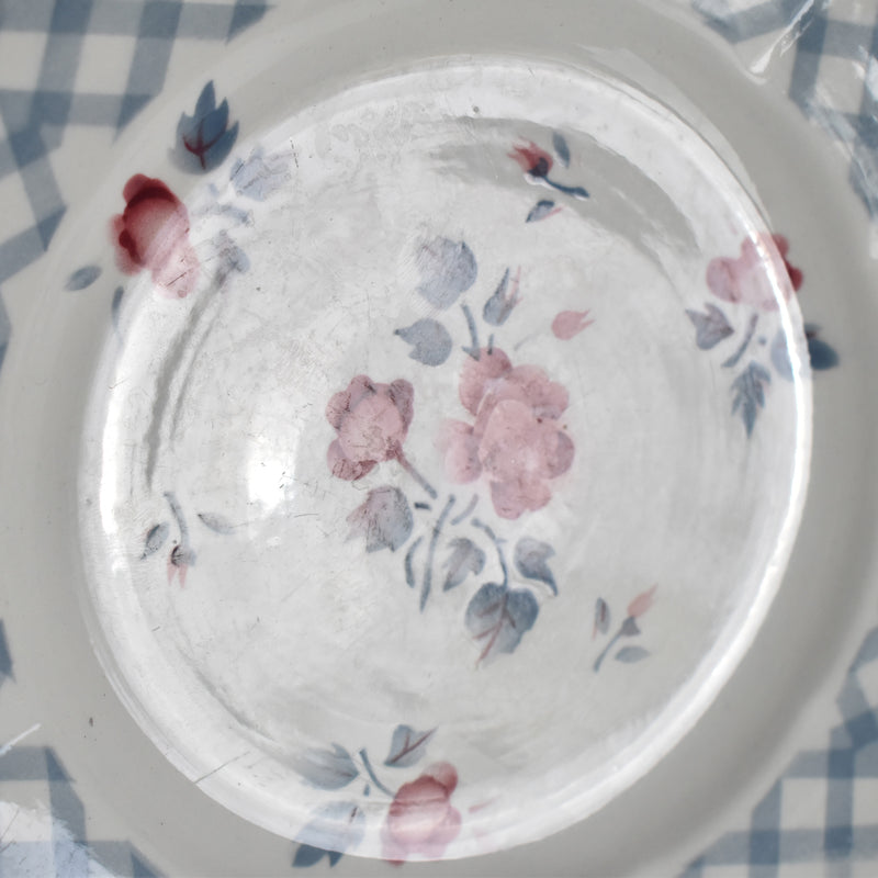 Vintage Dessert Plate Digoin & Sarreguemines Bastia D