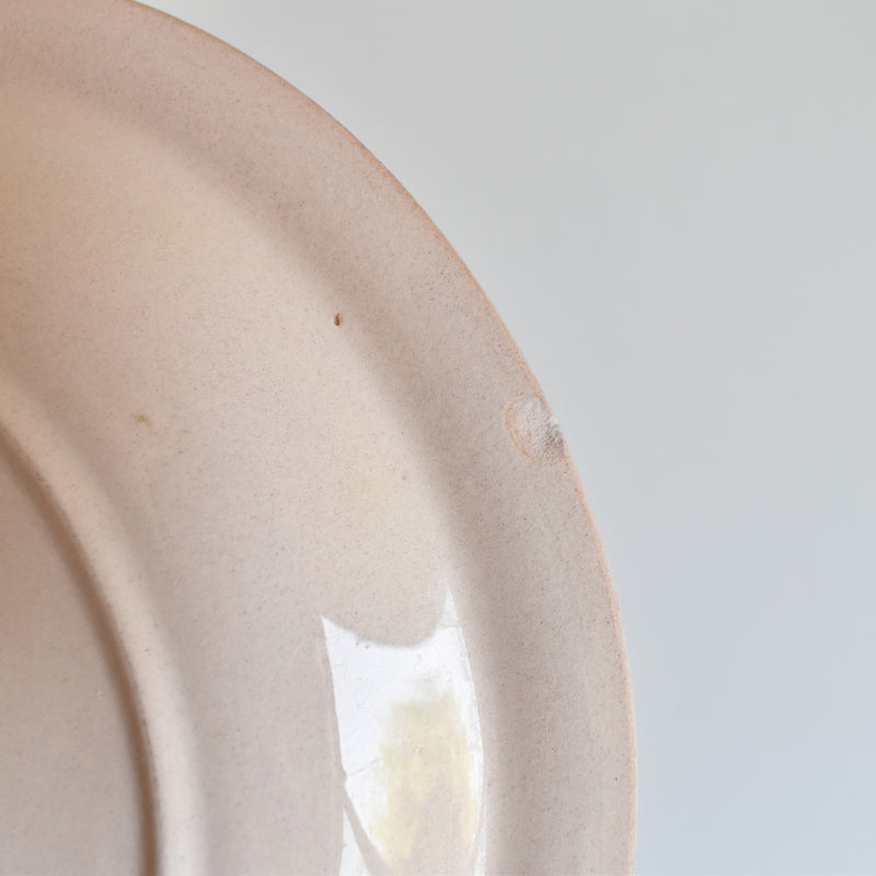 Vintage Deep Plate Longwy Betty I