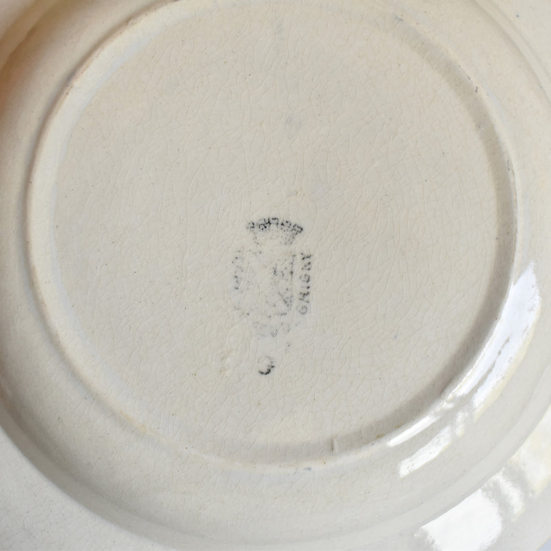 Antique Deep Plate, Grimny B
