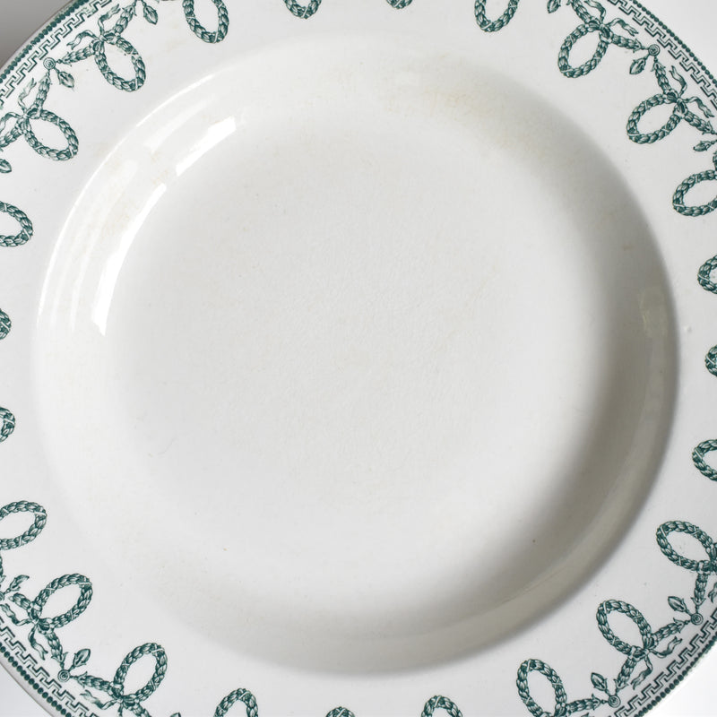 Antique Deep Plate DEPOT CERAMIQUES PARIS