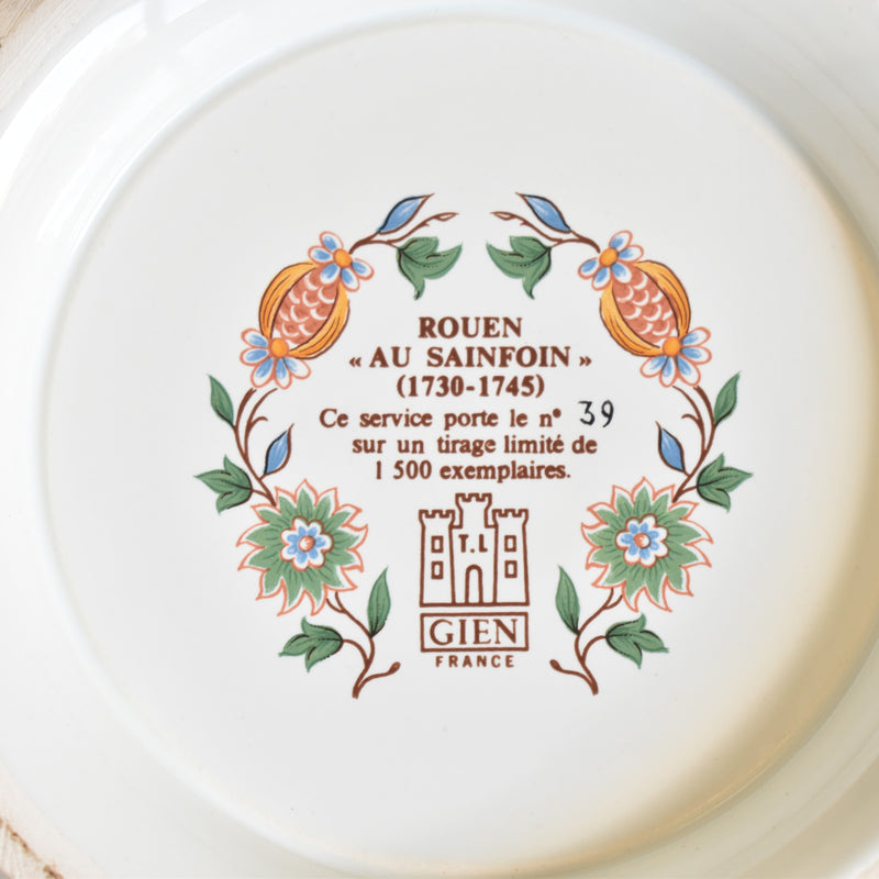 Vintage Tureen Gien Rouen "Au Sainfoin" (On display at the Osaka store)