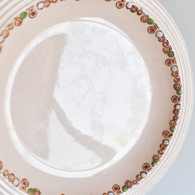 Vintage Deep Plate Longwy Betty I