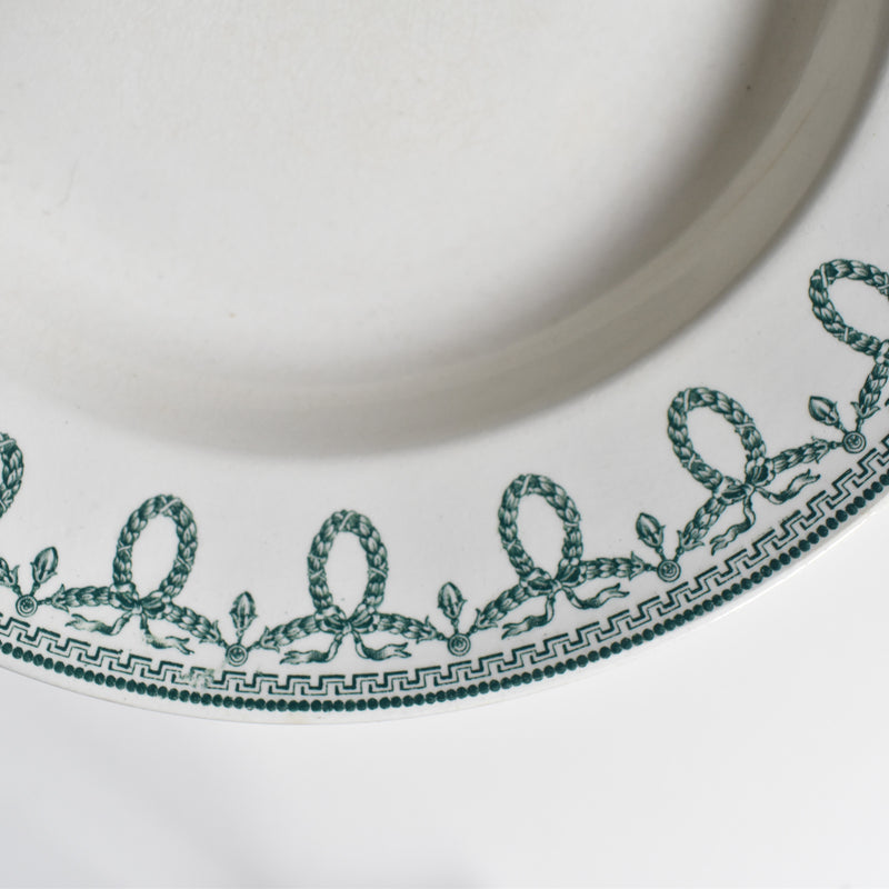 Antique Deep Plate DEPOT CERAMIQUES PARIS