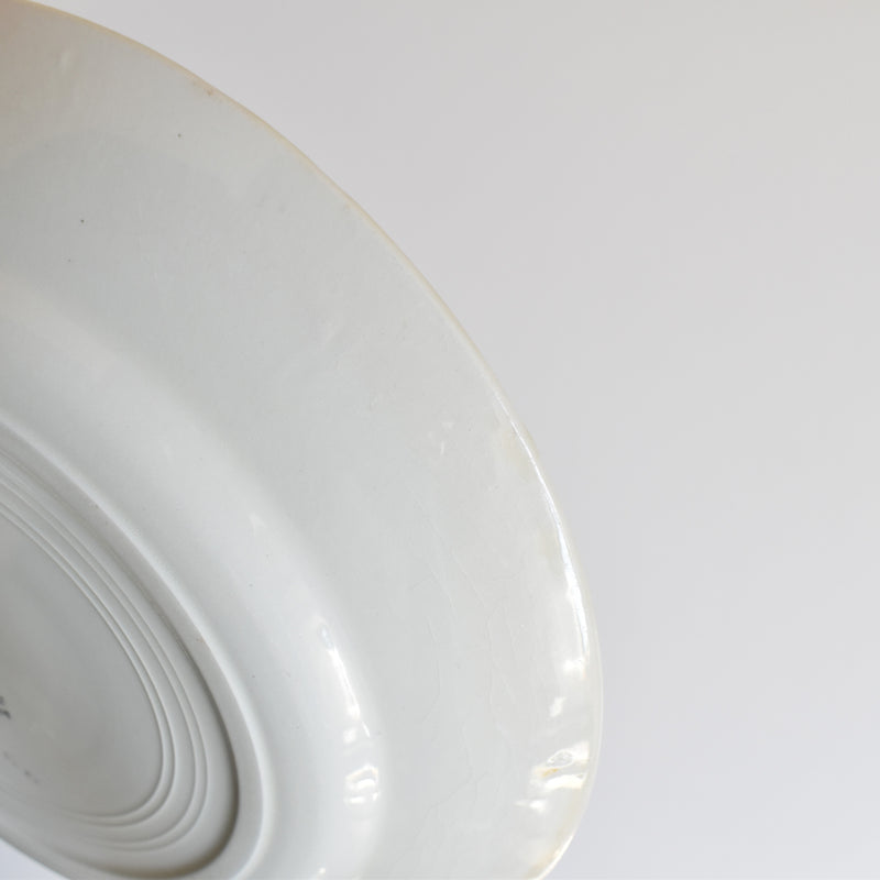 Vintage Plate HBCM Creil-Montereau Yvonne B