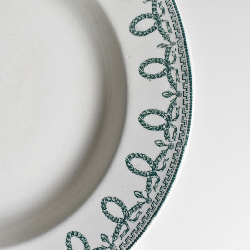 Antique Deep Plate DEPOT CERAMIQUES PARIS