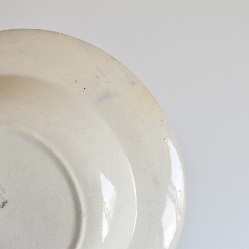 Antique Deep Plate, Grimny B