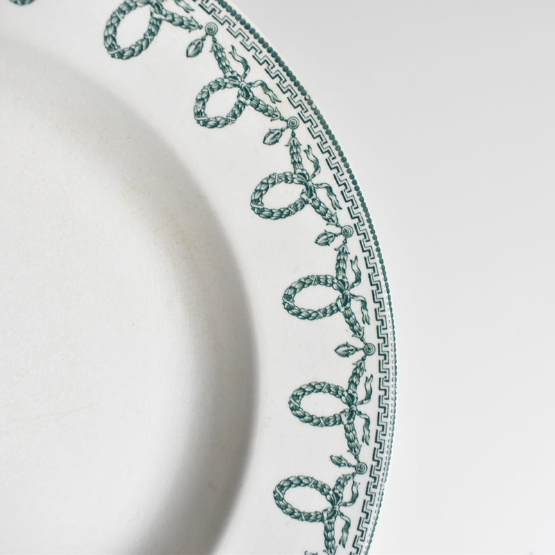 Antique Deep Plate DEPOT CERAMIQUES PARIS