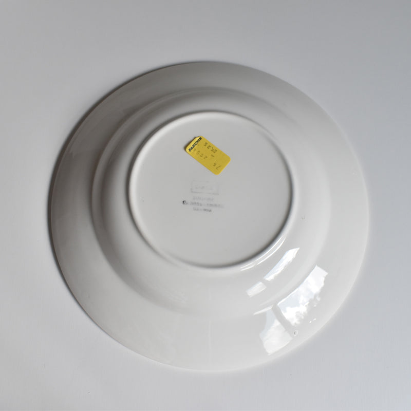 Vintage Deep Plate Digoin & Sarreguemines Cassel A