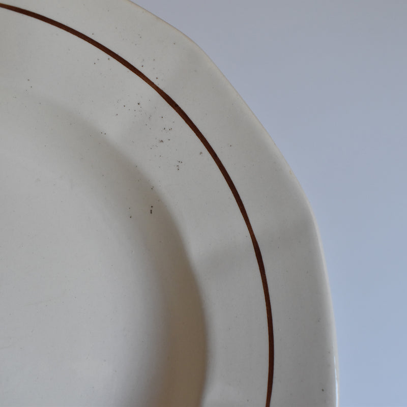 Vintage Deep Plate Digoin & Sarreguemines Calvados C