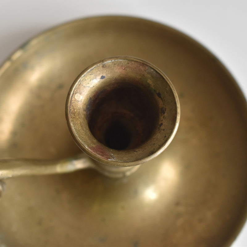 Vintage Brass Candle Holder