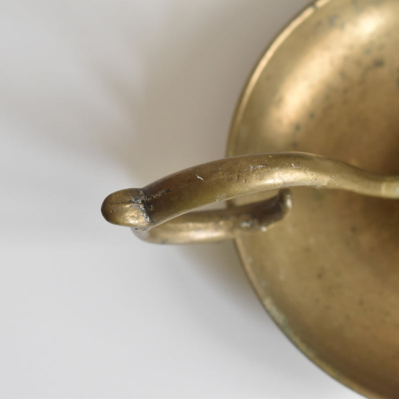 Vintage Brass Candle Holder