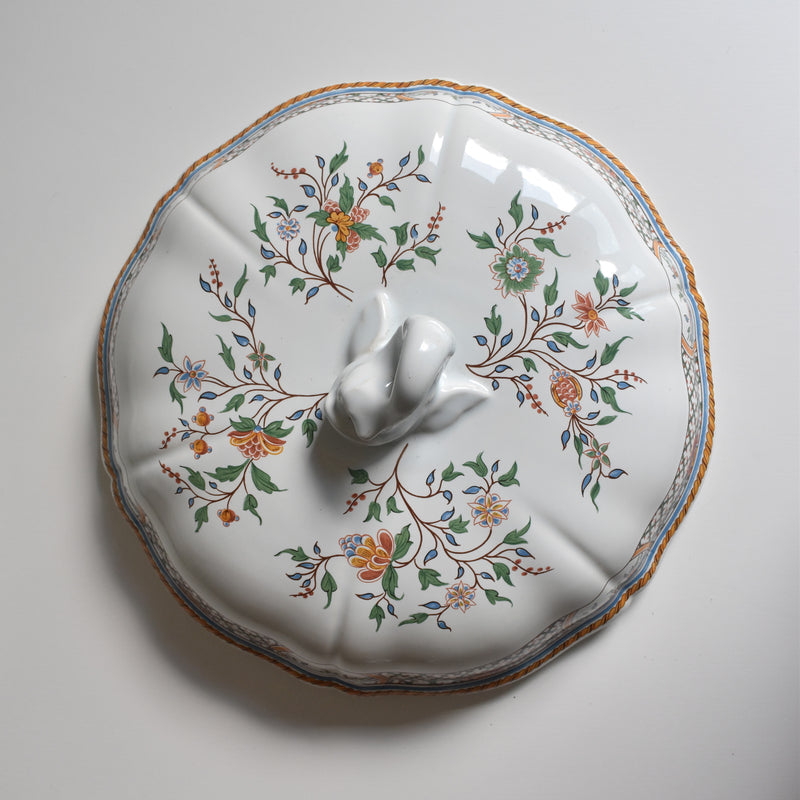 Vintage Tureen Gien Rouen "Au Sainfoin" (On display at the Osaka store)