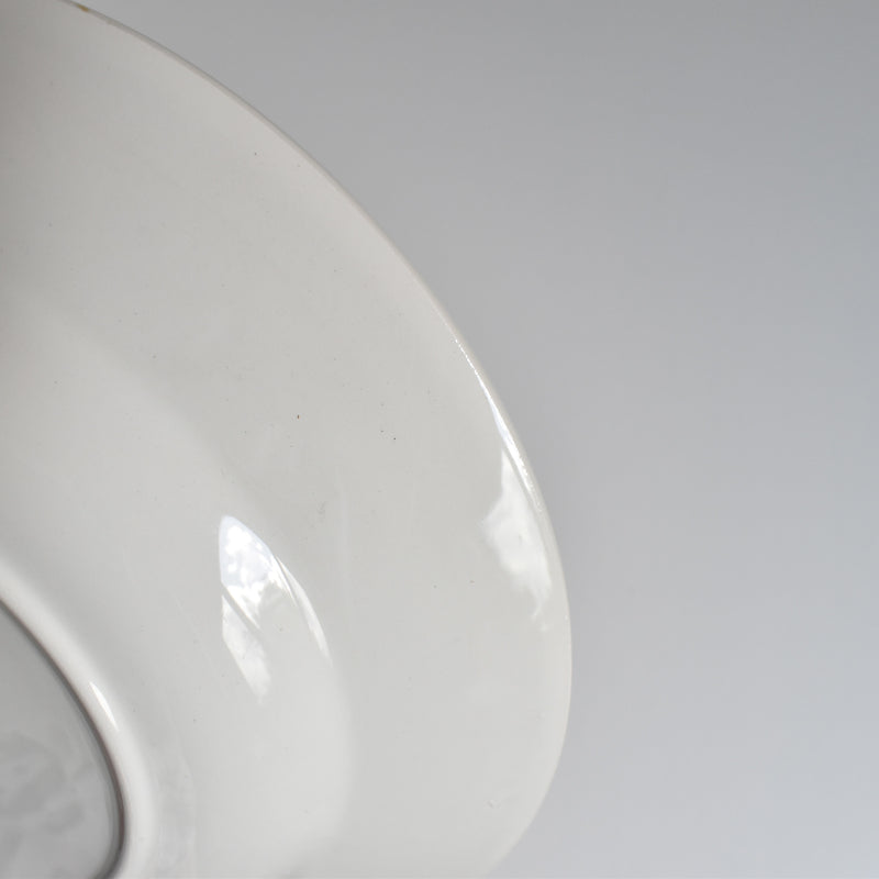 Vintage Deep Plate Digoin & Sarreguemines Cassel A