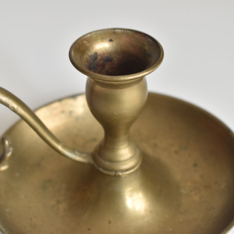 Vintage Brass Candle Holder