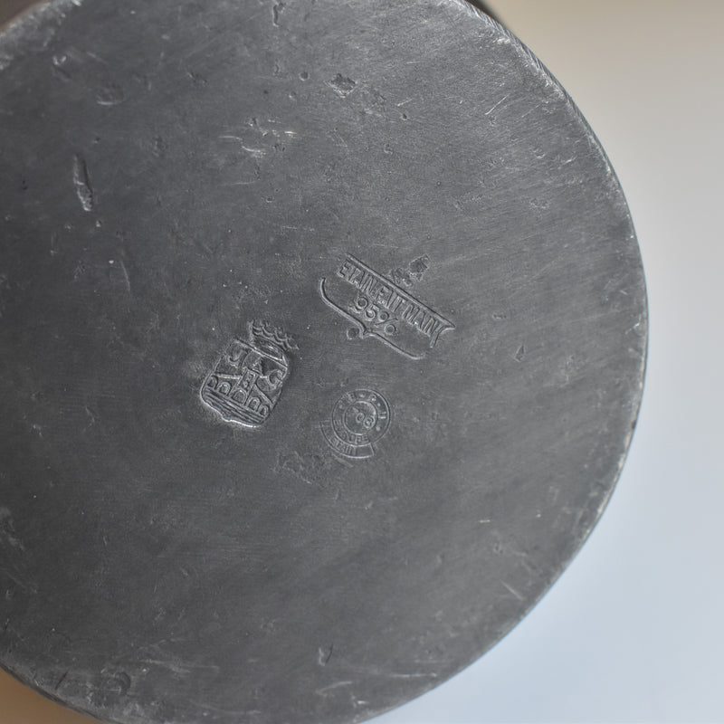Vintage Pewter Vase Jean Goardere