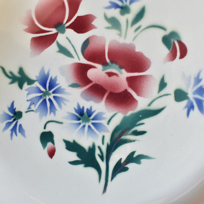Vintage Plate - Digoin & Sarreguemines Prairial