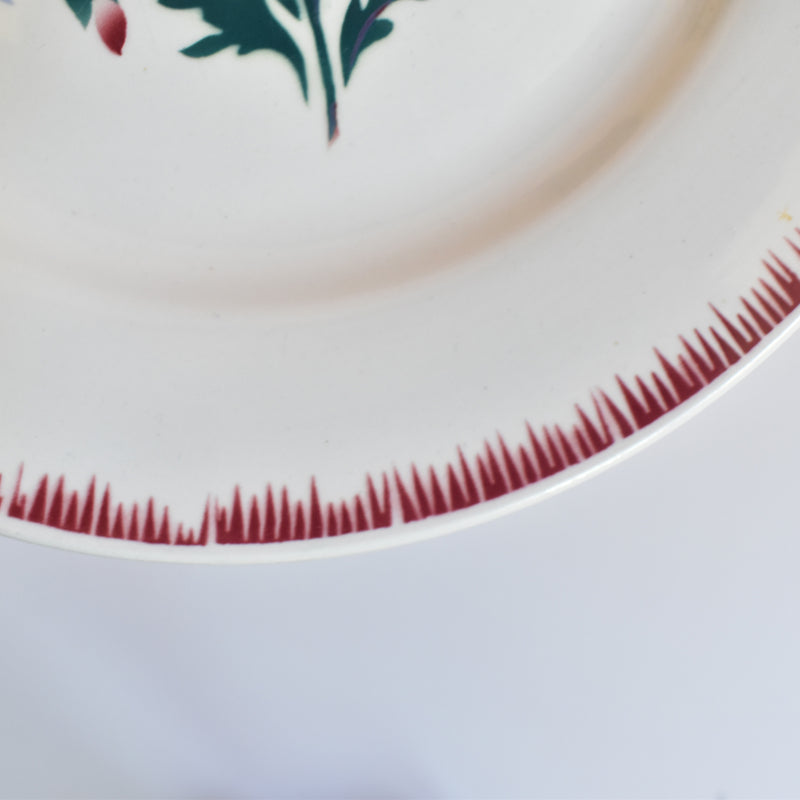 Vintage Plate - Digoin & Sarreguemines Prairial